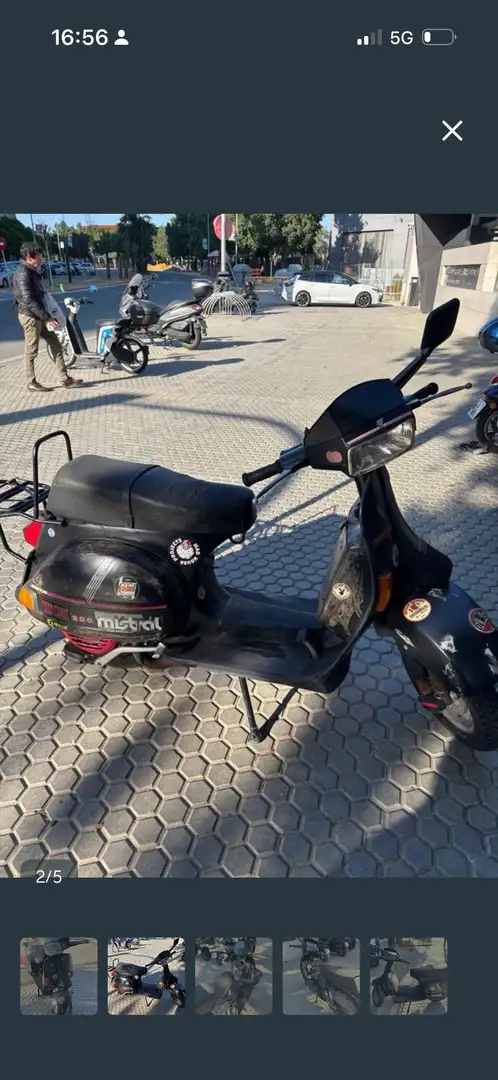 Vespa T 5 Tx 200 Negro - 2