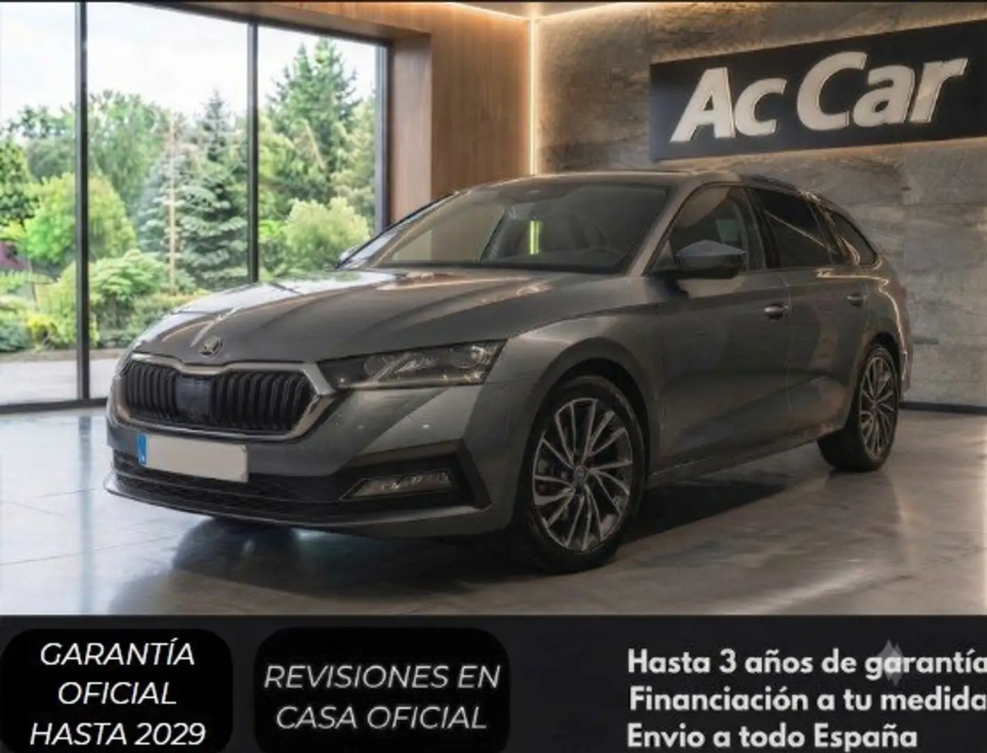 Skoda Octavia Combi 1.5 TSI 110kW DSG m-HEV Design Gris - 1