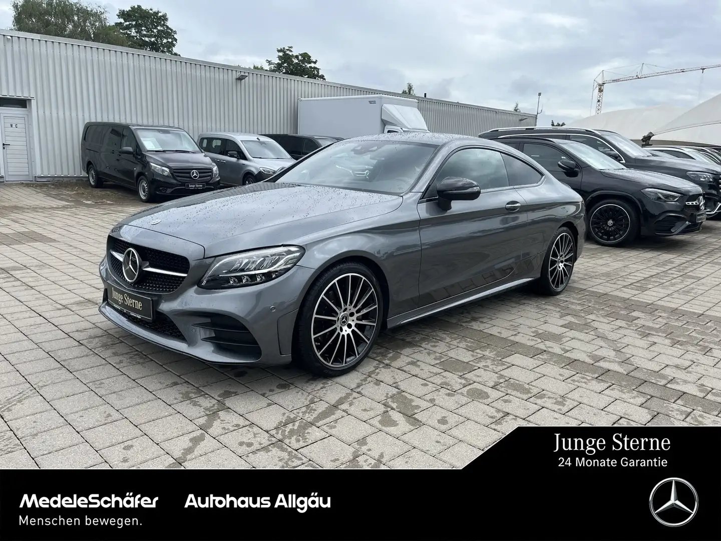 Mercedes-Benz C 180 C 180 AMG Plus Night 19" Distronic Voll-Digital Grau - 1
