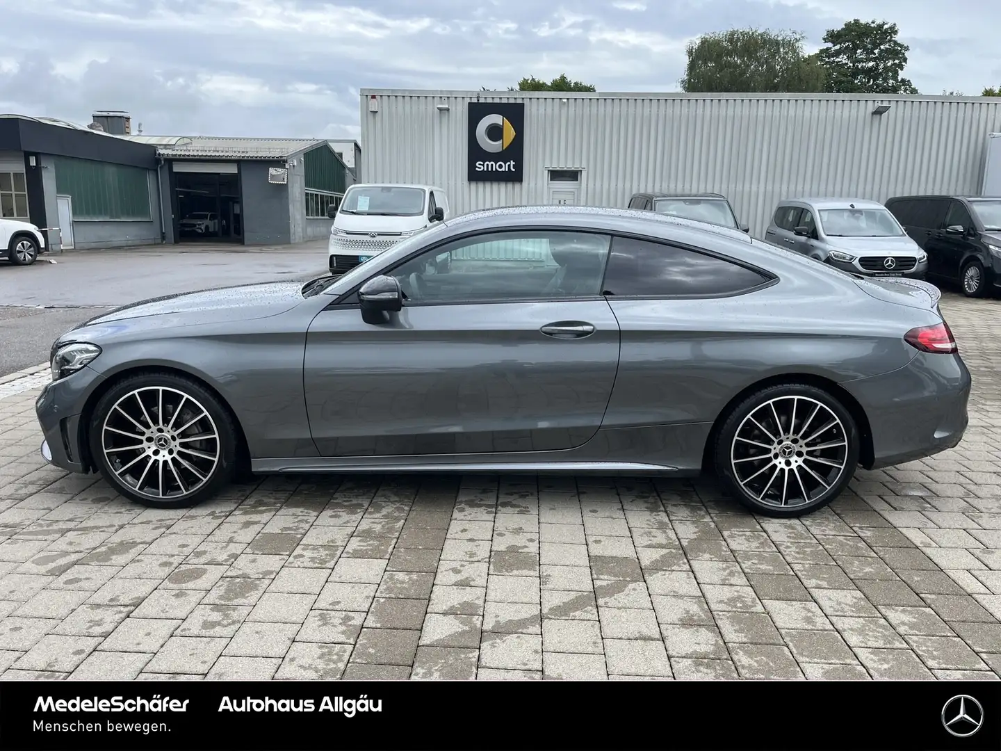 Mercedes-Benz C 180 C 180 AMG Plus Night 19" Distronic Voll-Digital Grau - 2