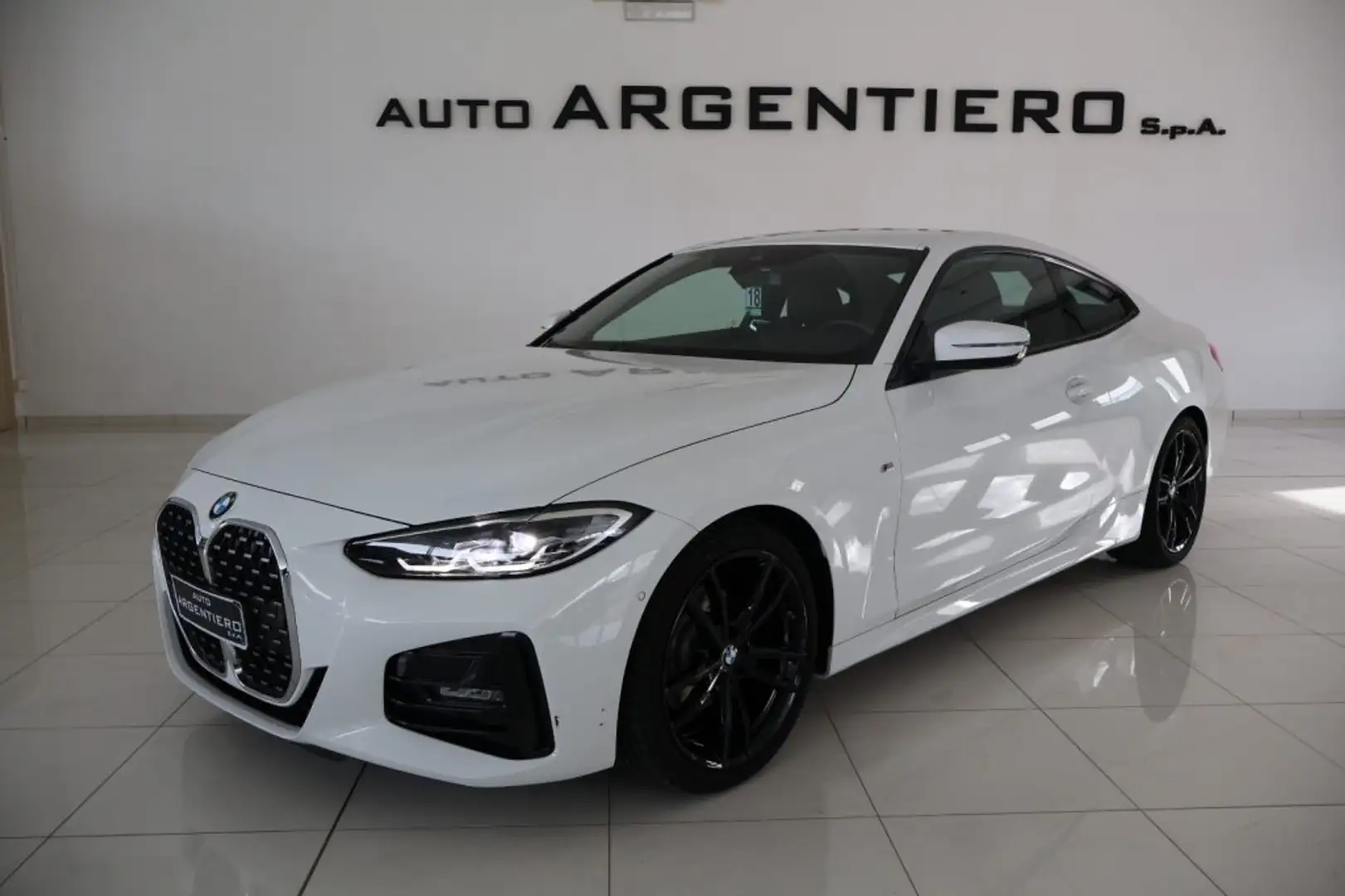 BMW 420 d 48V Coupé Msport cerchi 19 neri soli 59.987km!! Wit - 1