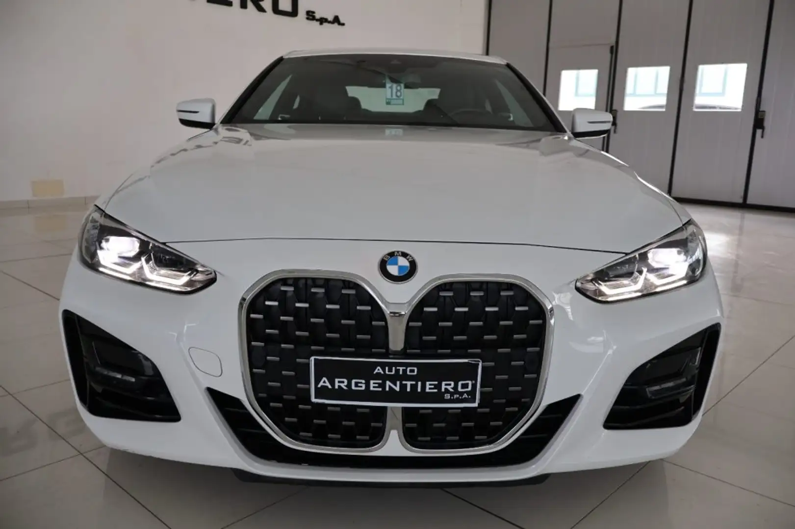 BMW 420 d 48V Coupé Msport cerchi 19 neri soli 59.987km!! Wit - 2