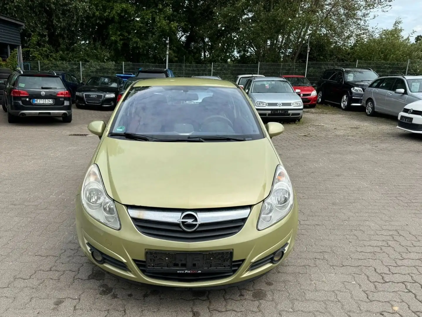 Opel Corsa D Edition KLIMA°MFLR°ALLWETTER°TÜV 01/27! Verde - 2