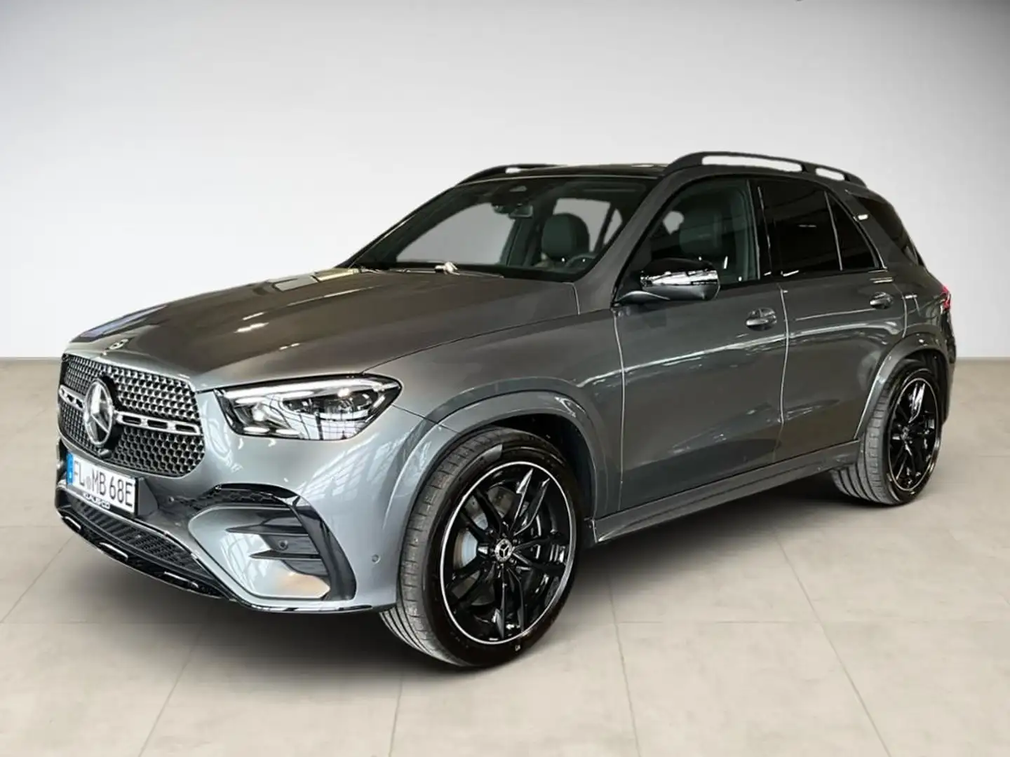 Mercedes-Benz GLE 350 de 4M AMG 360 4xSHZ ACC AHK AUT DynLicht Grau - 1