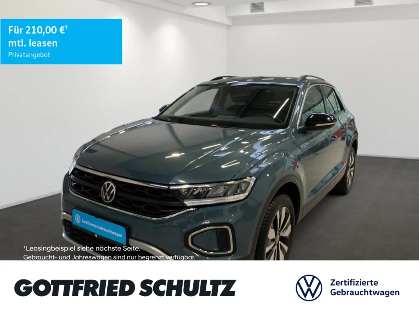 Volkswagen T-Roc GOAL TSI NAVI SITZHEIZUNG EINPARKHILFE LED Blau - 1