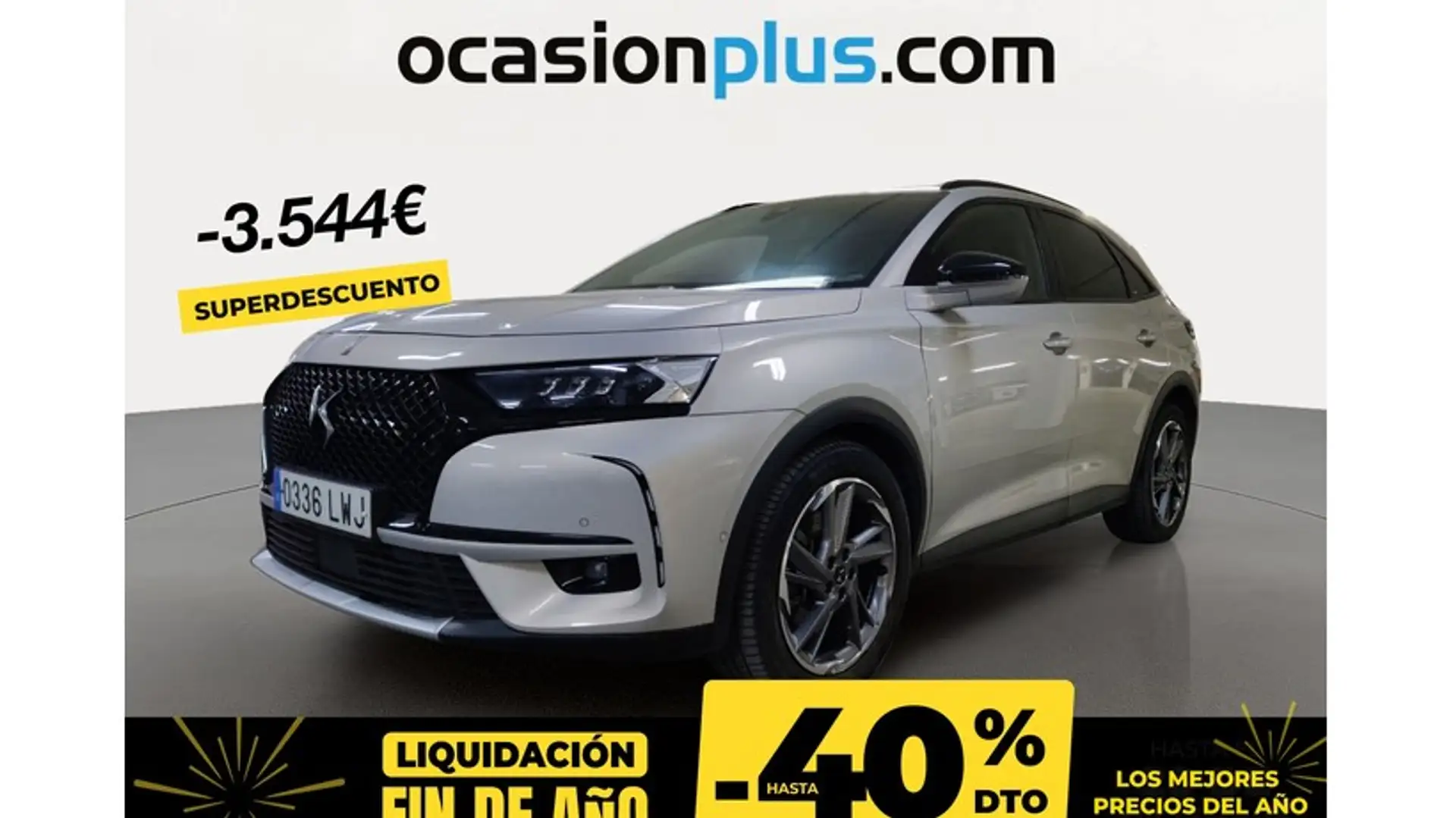 DS Automobiles DS 7 Crossback E-Tense Ligne Noire Aut. 4x2 Blanc - 1
