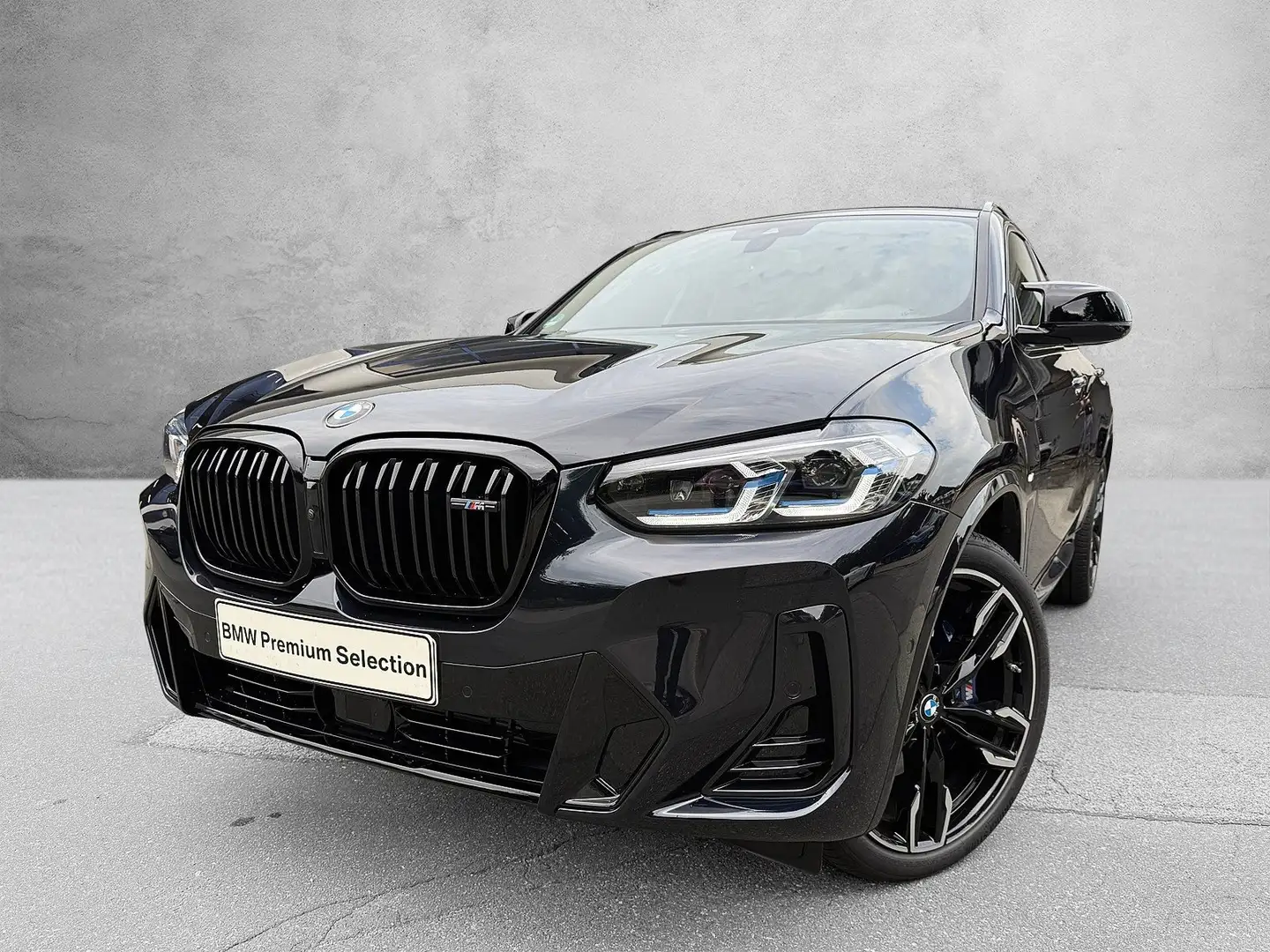 BMW X4 M 40i Head-Up HK HiFi DAB WLAN Standhzg. AHK Schwarz - 1