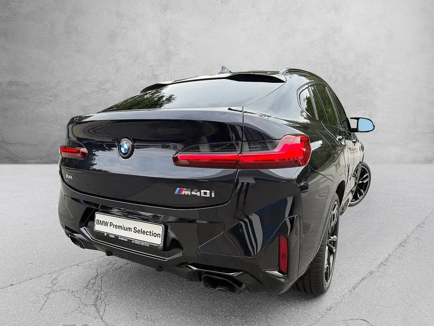 BMW X4 M 40i Head-Up HK HiFi DAB WLAN Standhzg. AHK Schwarz - 2