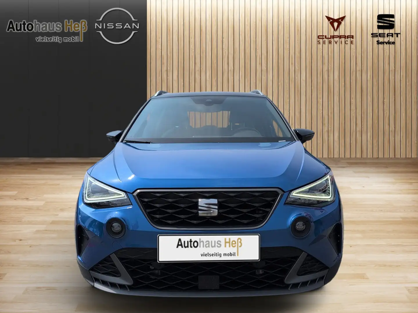 SEAT Arona 1.0 TSI FR ACC*LED*AHK*GJR*NAVI*SHZ ACC Blau - 2