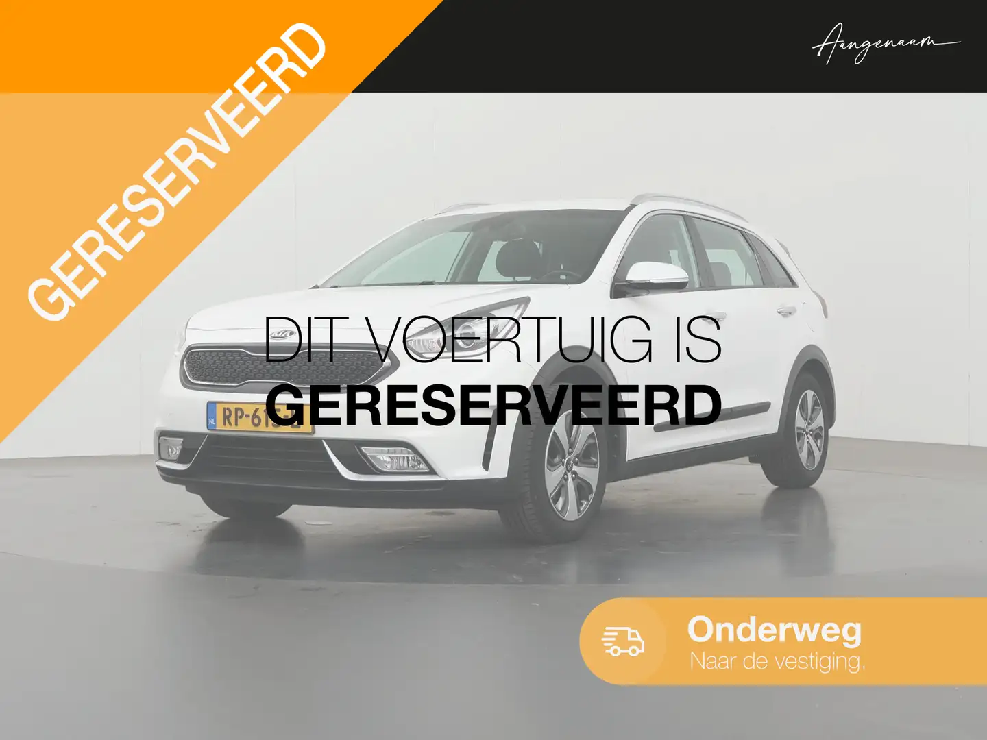 Kia Niro 1.6 GDi Hybrid DynamicLine | Navigatie | Parkeerca Blanc - 1