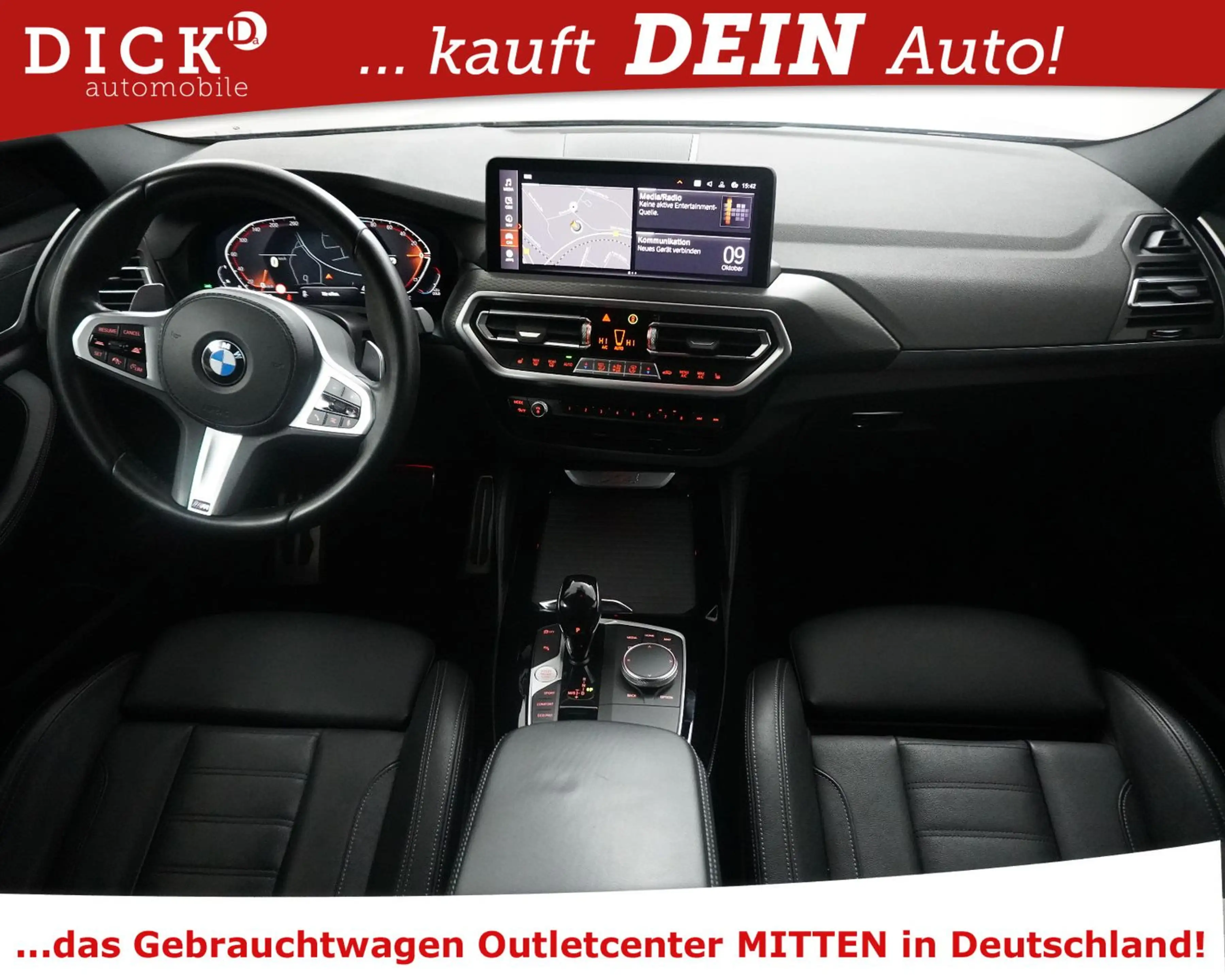 BMW X4 xDr 20d M SPORT+SHADO+PROF+VIRTU+HEAD+KAM+20" — photo 11