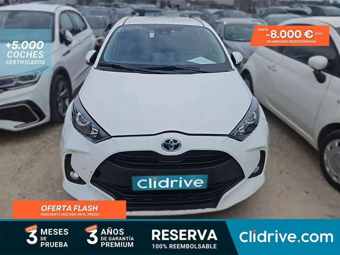 Toyota Yaris 120H 1.5 Active Tech Blanco - 1