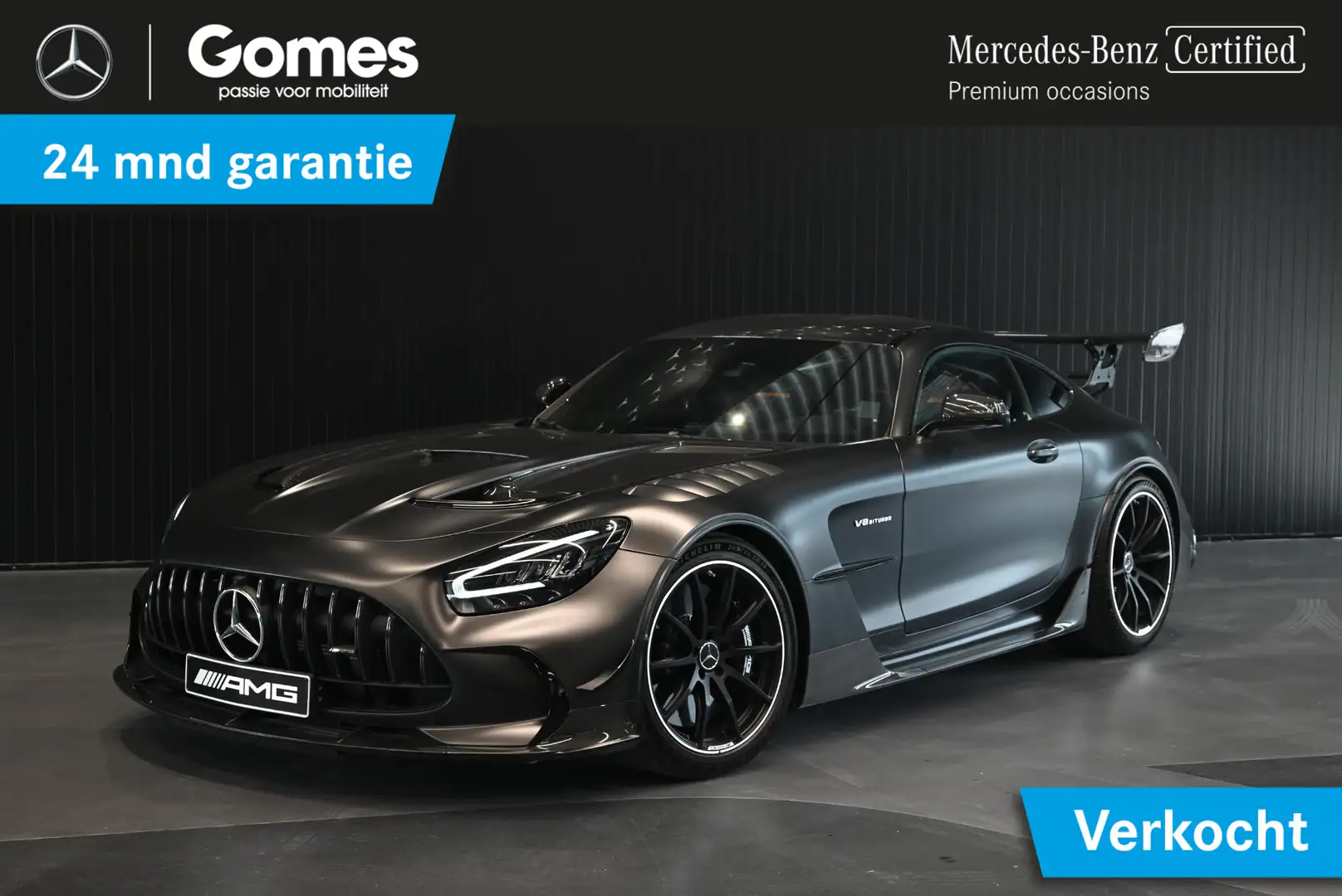 Mercedes-Benz AMG GT 4.0 Black Series Zwart - 1