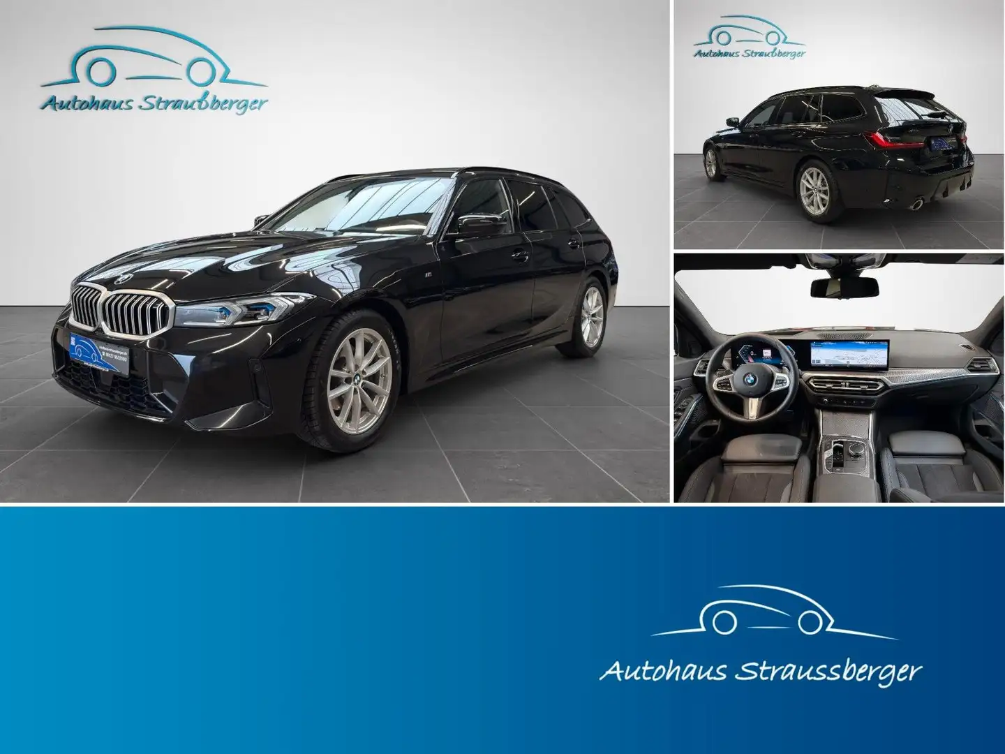BMW 320 d xDr. Tour. MSport ad. LED AHK ACC HiFi RFK Schwarz - 1