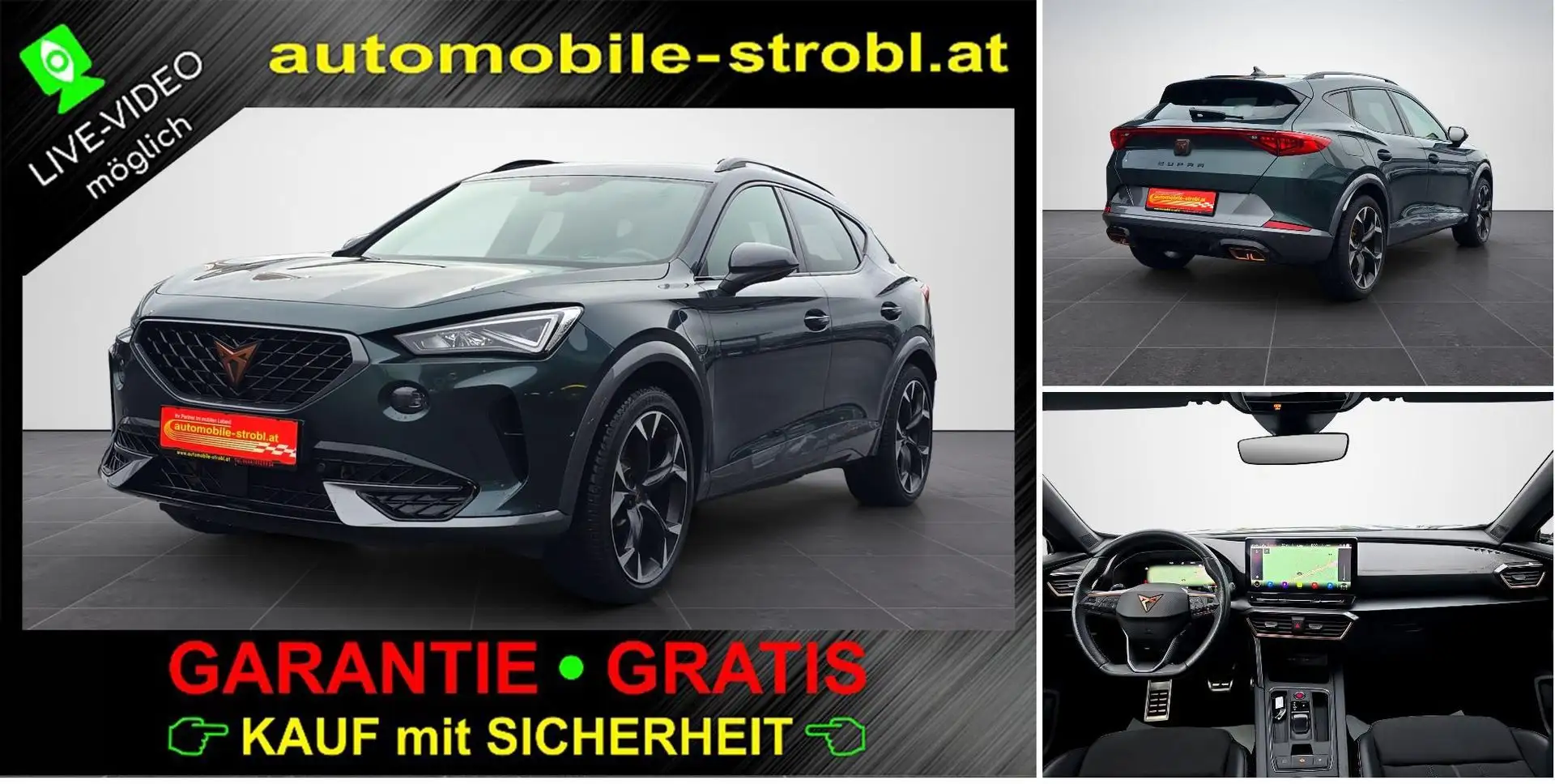 CUPRA Formentor e-HYB. VE Virt.C ACC memory GARANTIE Verde - 1