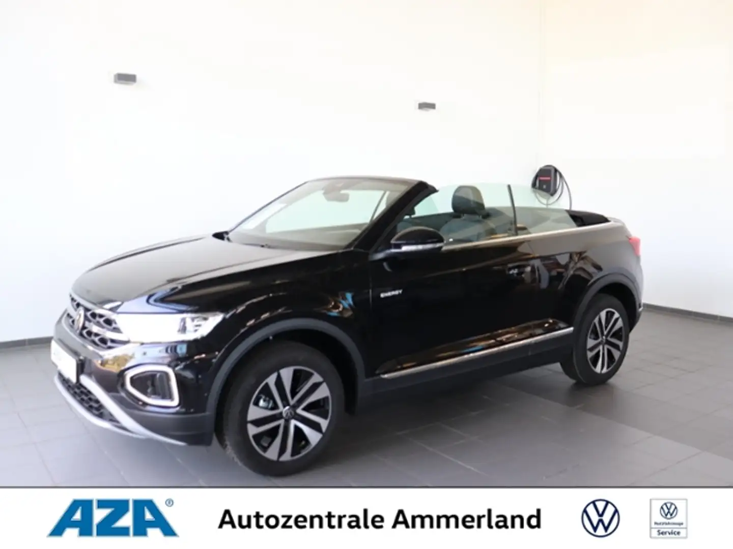 Volkswagen T-Roc Cabriolet ENERGY 1.0 l TSI OPF 85 kW (116 PS) 6-G Schwarz - 1