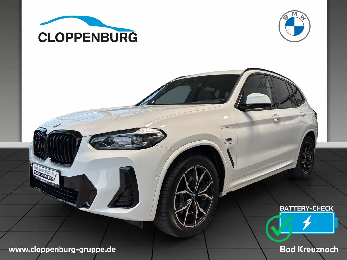 BMW X3 xDrive30e M Sportpaket AHK+Navi+SHZ+HiFi+LED Bianco - 1