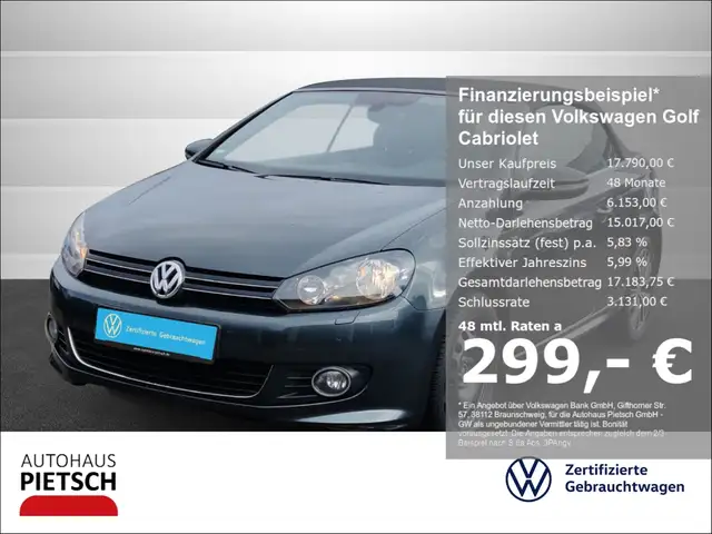 Volkswagen Golf Cabriolet Allstar 1.2 TSI NAVI PDC GRA DAB KLIMA