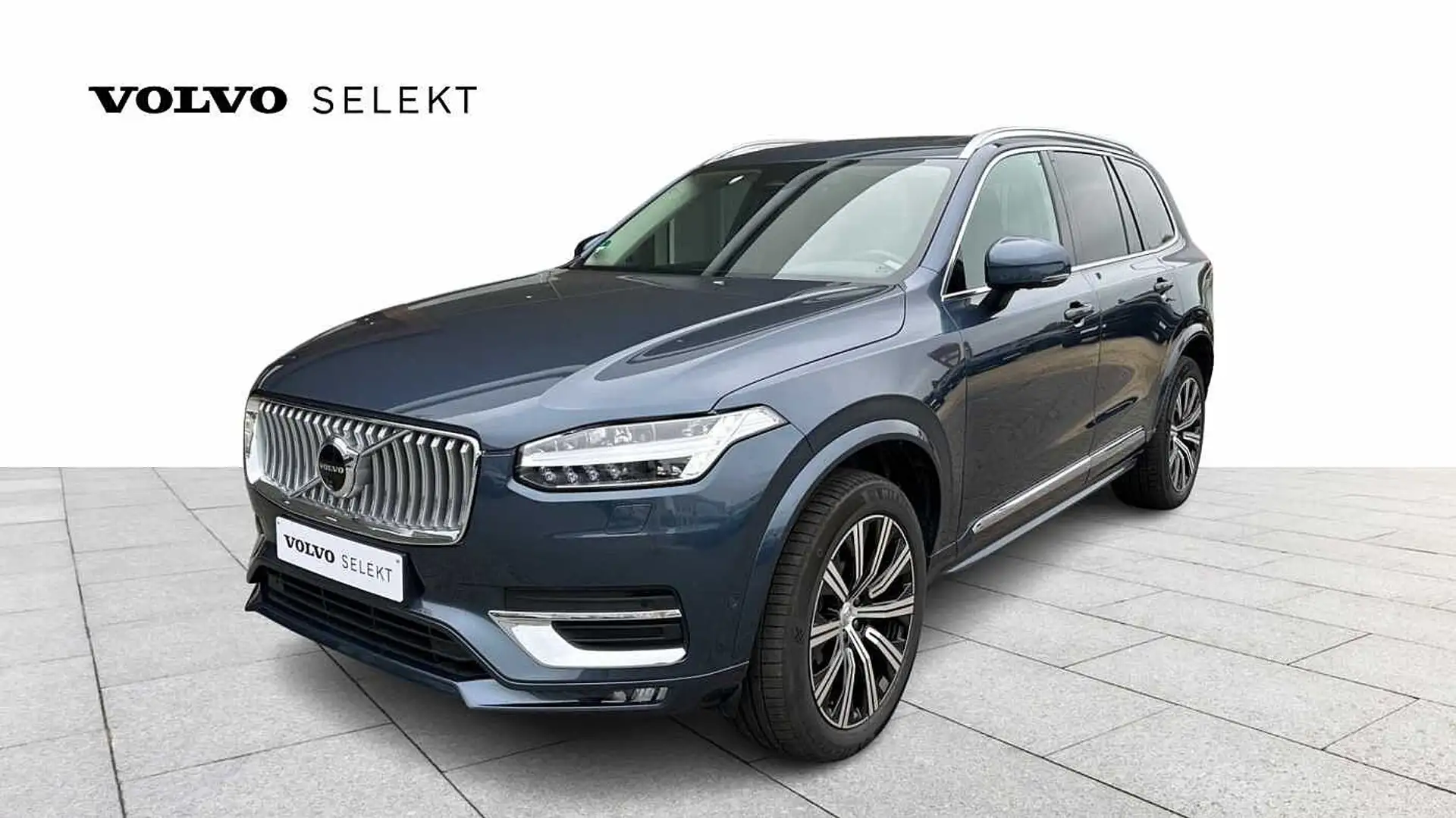 Volvo XC90 II Plus, B5 AWD Mild-Hybrid, Diesel, Bright, 7 Sea Blauw - 1