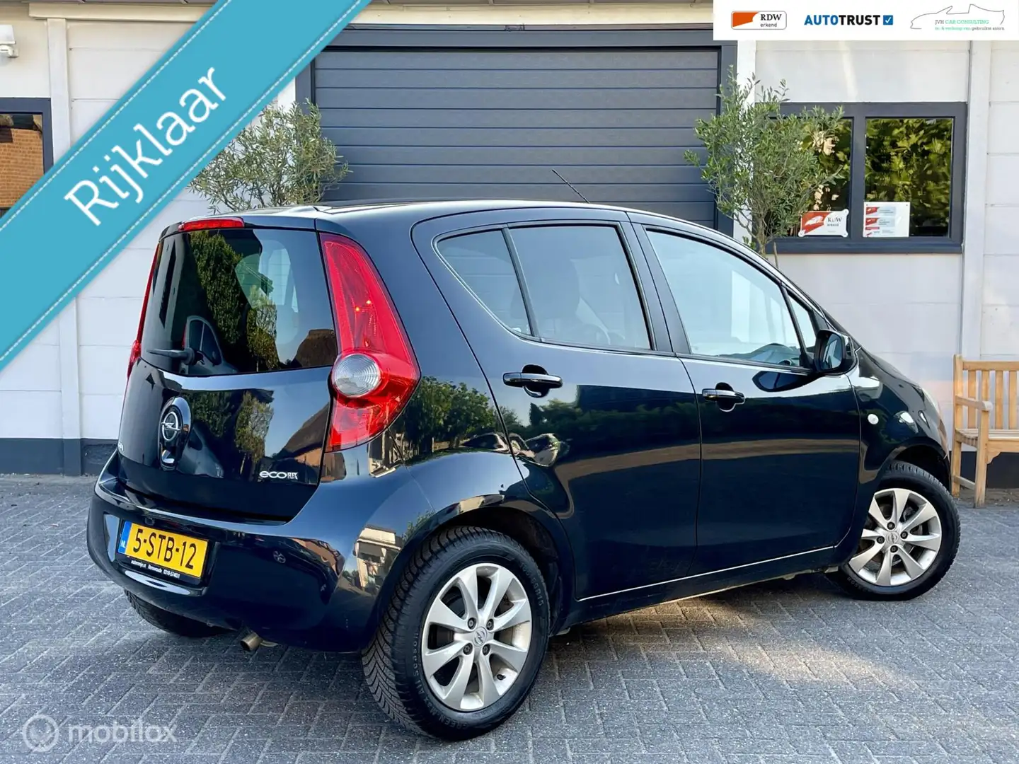 Opel Agila 1.0 Berlin|RIJKLAAR|A-C|2E EIG|ISOFIX|4SEASON|GAR Negro - 2