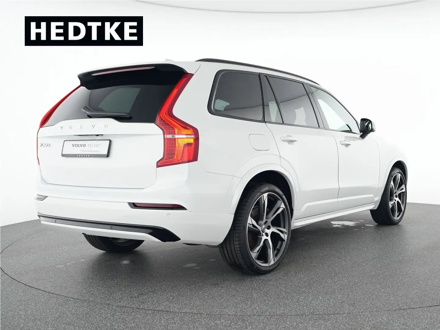 Volvo XC90 B5 Diesel AWD R-Design 22"+AHK+PANO+B&W+HUD Weiß - 1