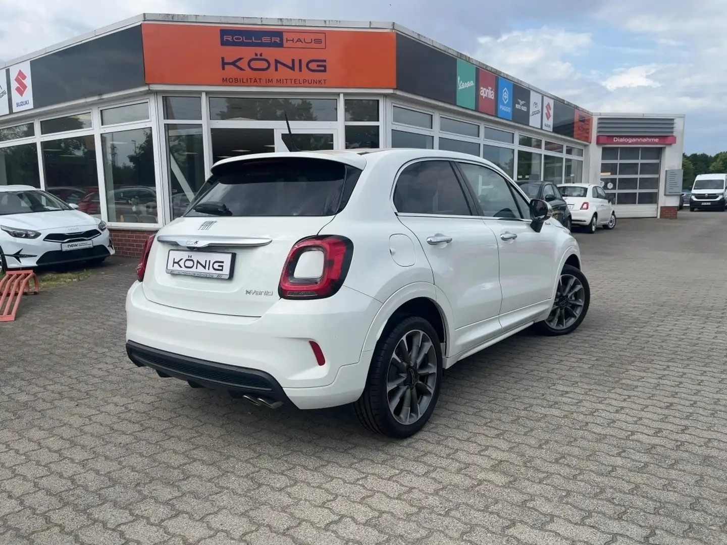 Fiat 500X Dolcevita AUTOMATIK*FALTDACH*LEDER*KAMERA Weiß - 2