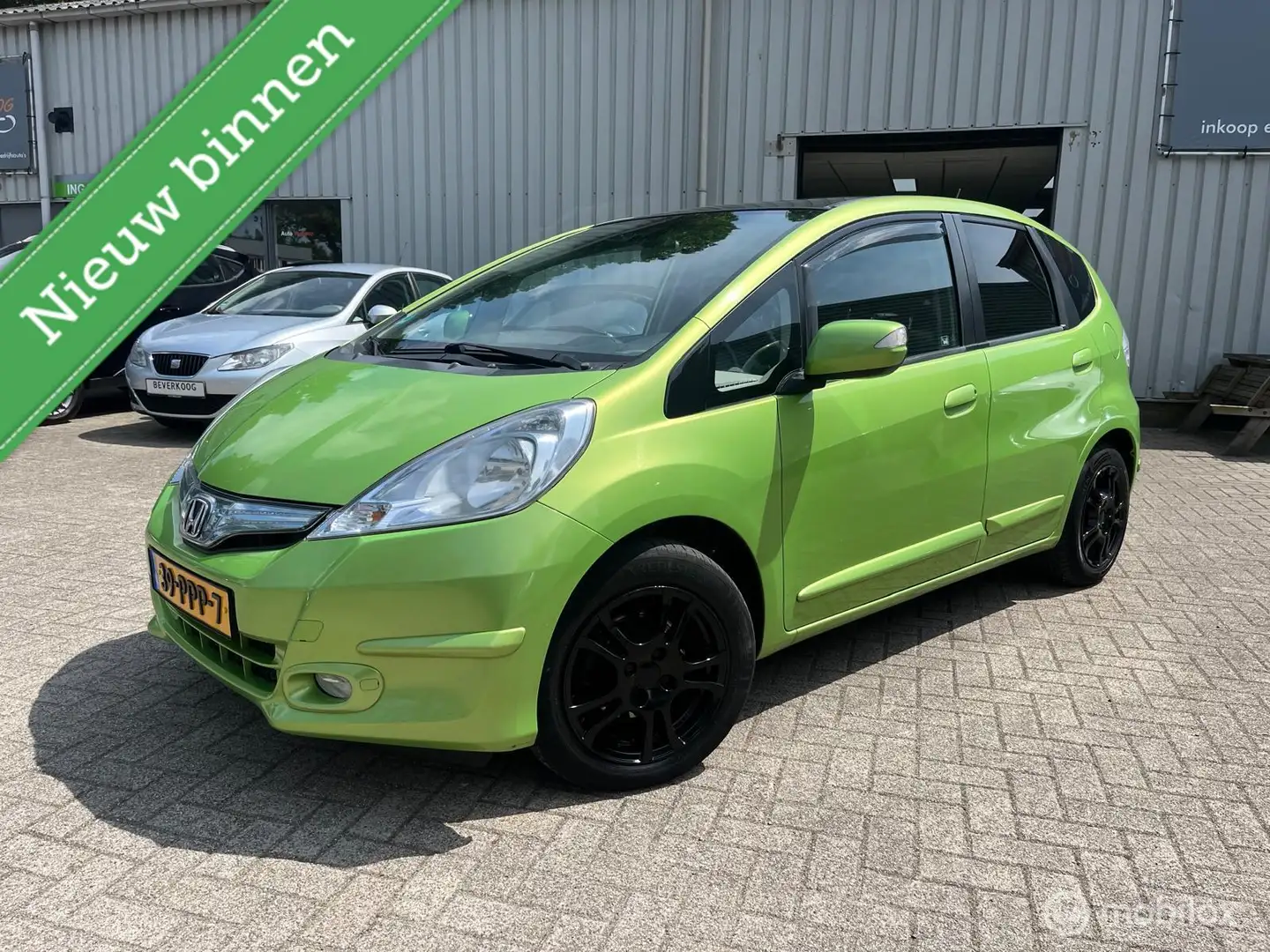 Honda Jazz 1.4 Hybrid Elegance 6/12 m garantie Groen - 1