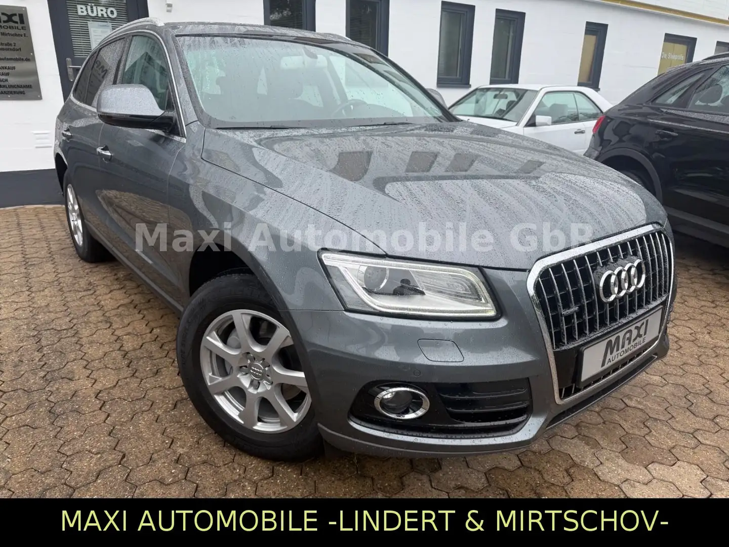 Audi Q5 2.0 TDI  QUATTRO-1 HAND-NAV-XEN-AHK-LEDER-KAM Grau - 1