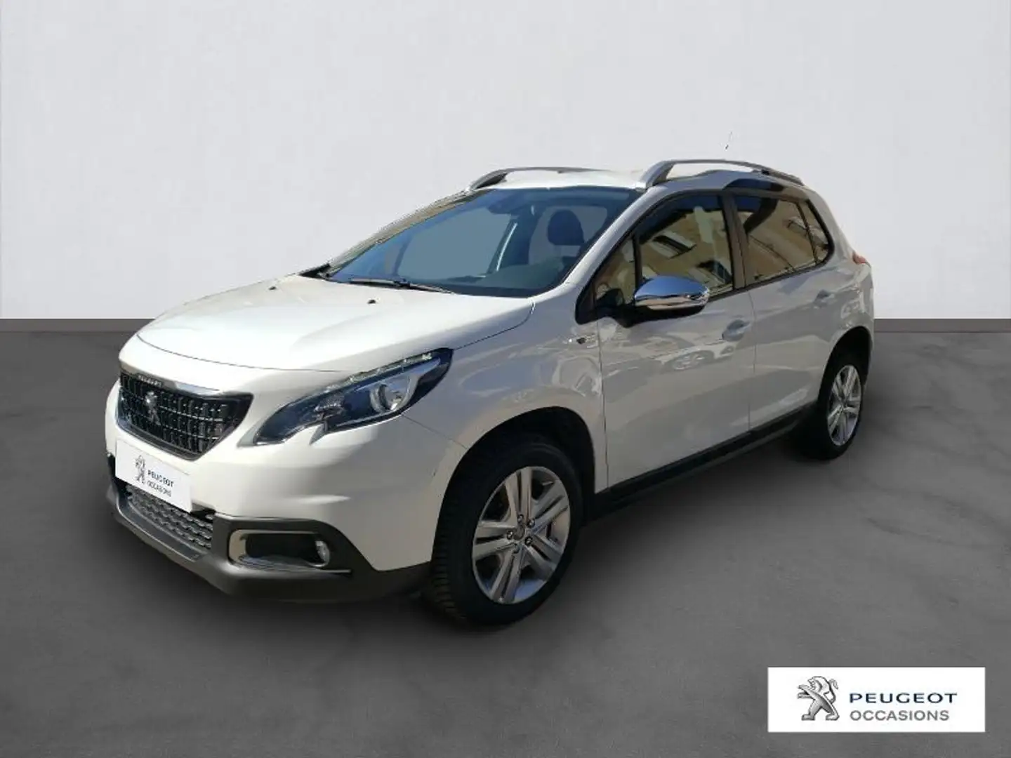 Peugeot 2008 1.6 BlueHDi 100ch Style Blanc - 1