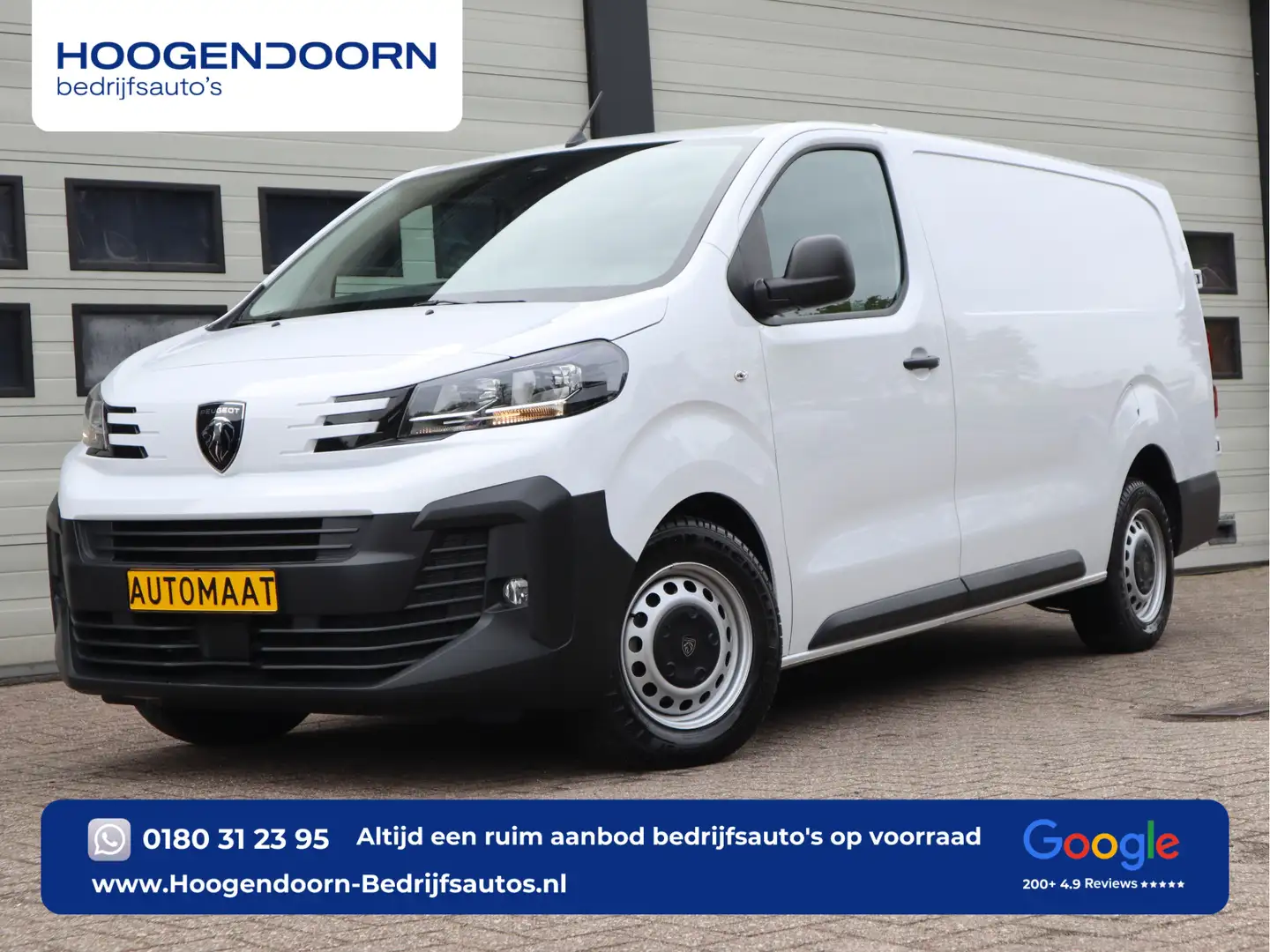 Peugeot Expert 2.0 BlueHDI 145pk Automaat - L3 Lang - Winterpakke Wit - 1