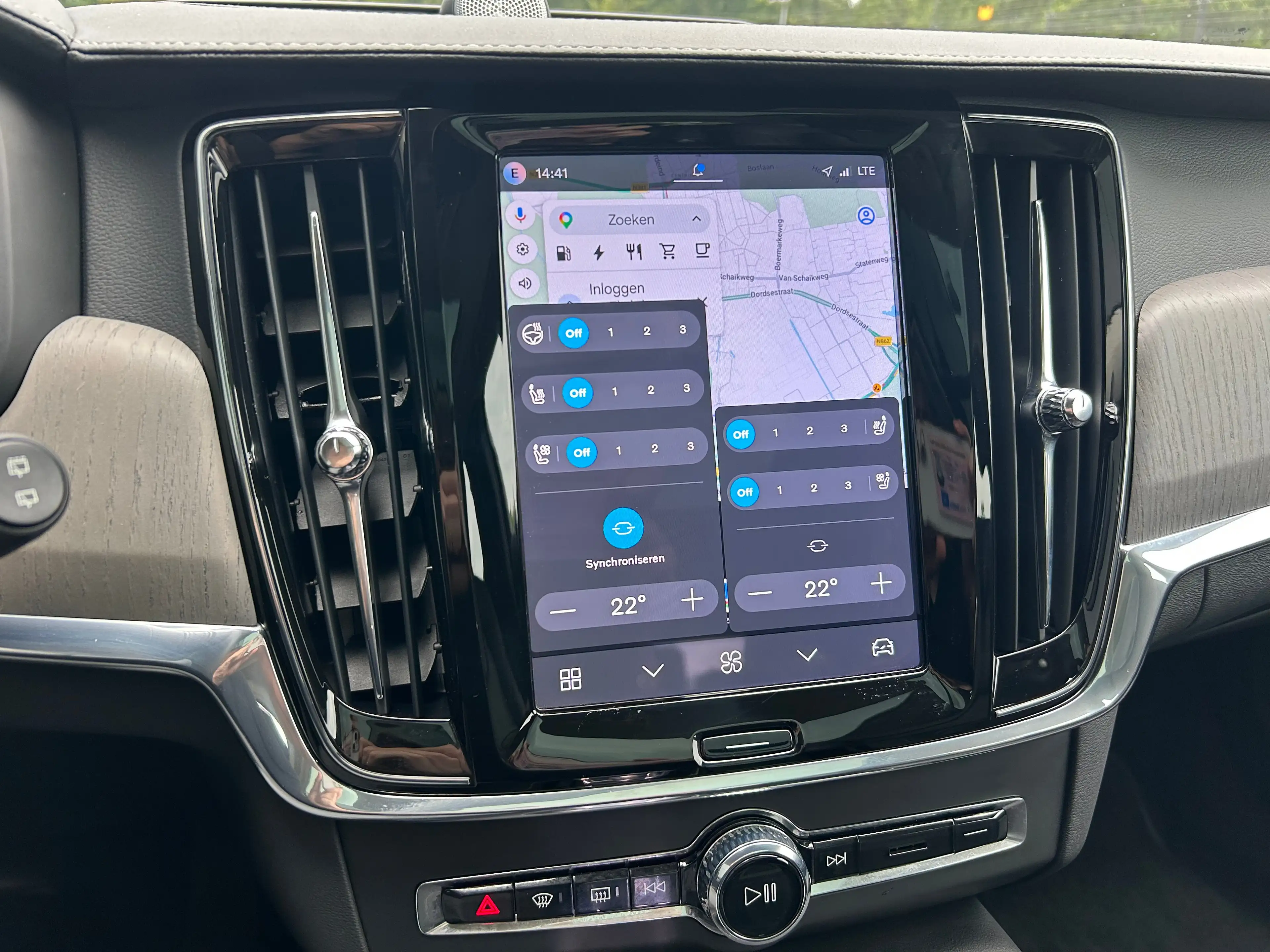 Volvo V90 2.0 T8 Plug-in hybrid AWD Ultra Dark | Luchtvering — photo 22