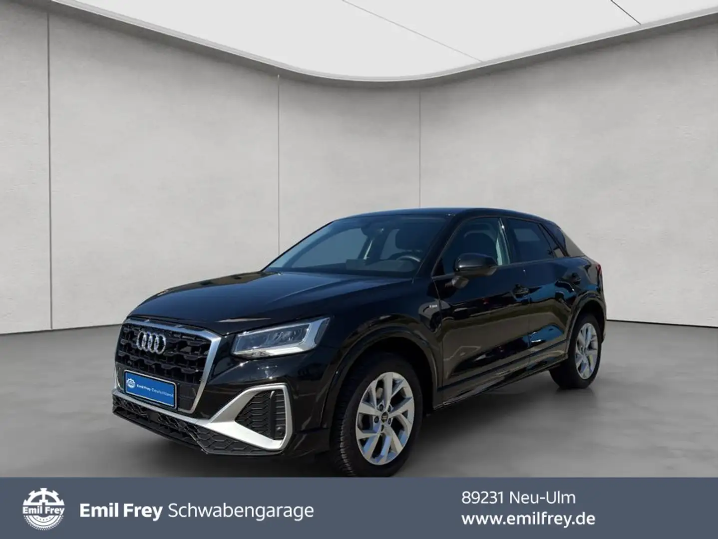 Audi Q2 35 TFSI S tronic S line *NAVI*DAB*RFK* Negro - 1