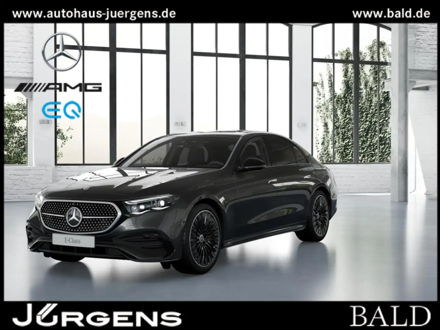 Mercedes-Benz E 220 d AMG-Sport/Superscreen/Pano/Sitzklima/20" Grau - 1