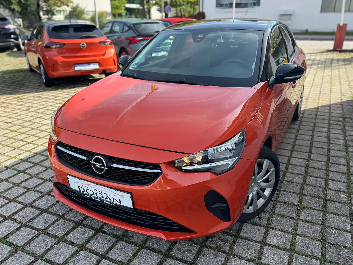 Opel Corsa F Edition*Spurhaltea.*Scheckheft*Tempomat* Orange - 1