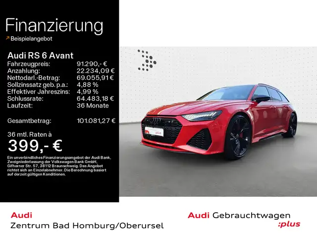 Audi RS6 TFSI quattro*Navi*Matrix*Alu*AHK*HUD*