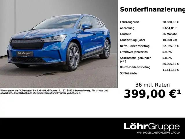 Skoda Enyaq 60 Loft Navi, AHK, Rear-View