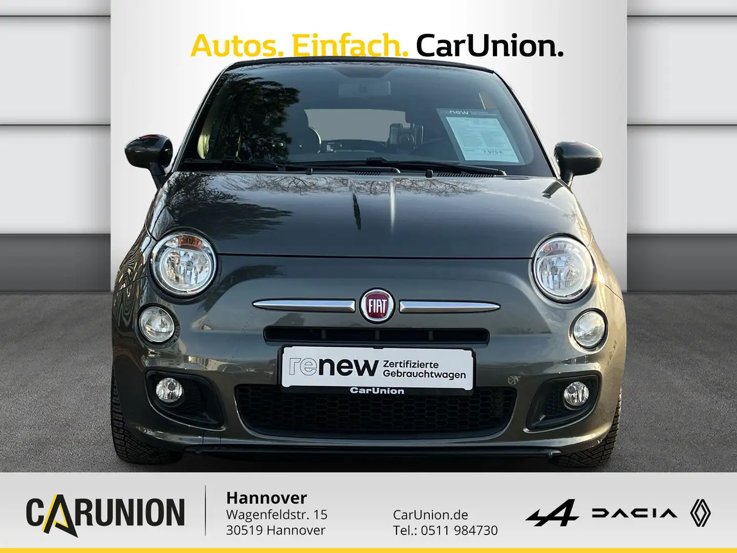 Fiat 500 C 1.2 8V S Grau - 2