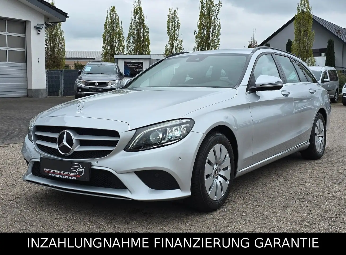 Mercedes-Benz C 200 T*NAVI*LED*CAM*AHK*CARPLAY*SHZ*9G* Silber - 1