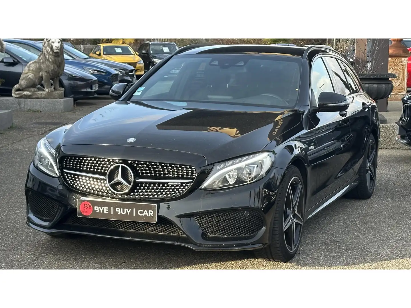 Mercedes-Benz C 63 AMG 43 AMG 3.0i V6 367 9G-Tronic 4-Matic - GARANTIE 12 MOIS Noir - 1