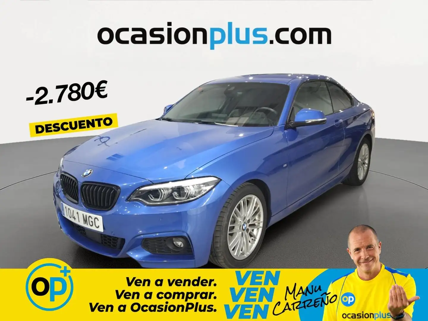 BMW 220 220iA Coupé Azul - 1