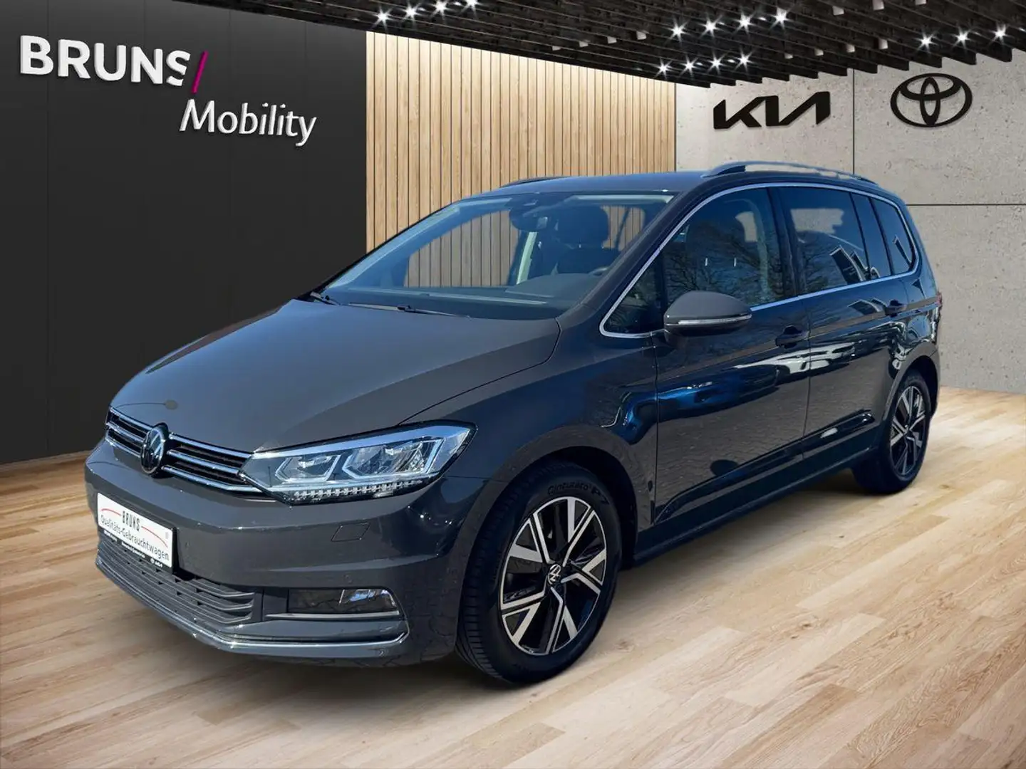 Volkswagen Touran 1.5 TSI Kamera TWW Sitzheizung AHK PDC Gris - 2
