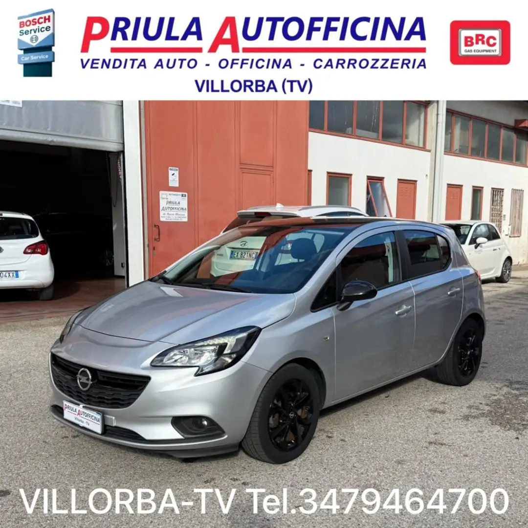 Opel Corsa 1.4 90CV GPL Tech 5 porte b-Color Argent - 1