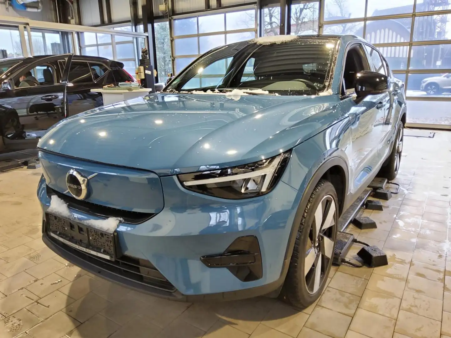 Volvo C40 Recharge Pure Electric Core+WINTERPAK+STNDHZ Bleu - 2