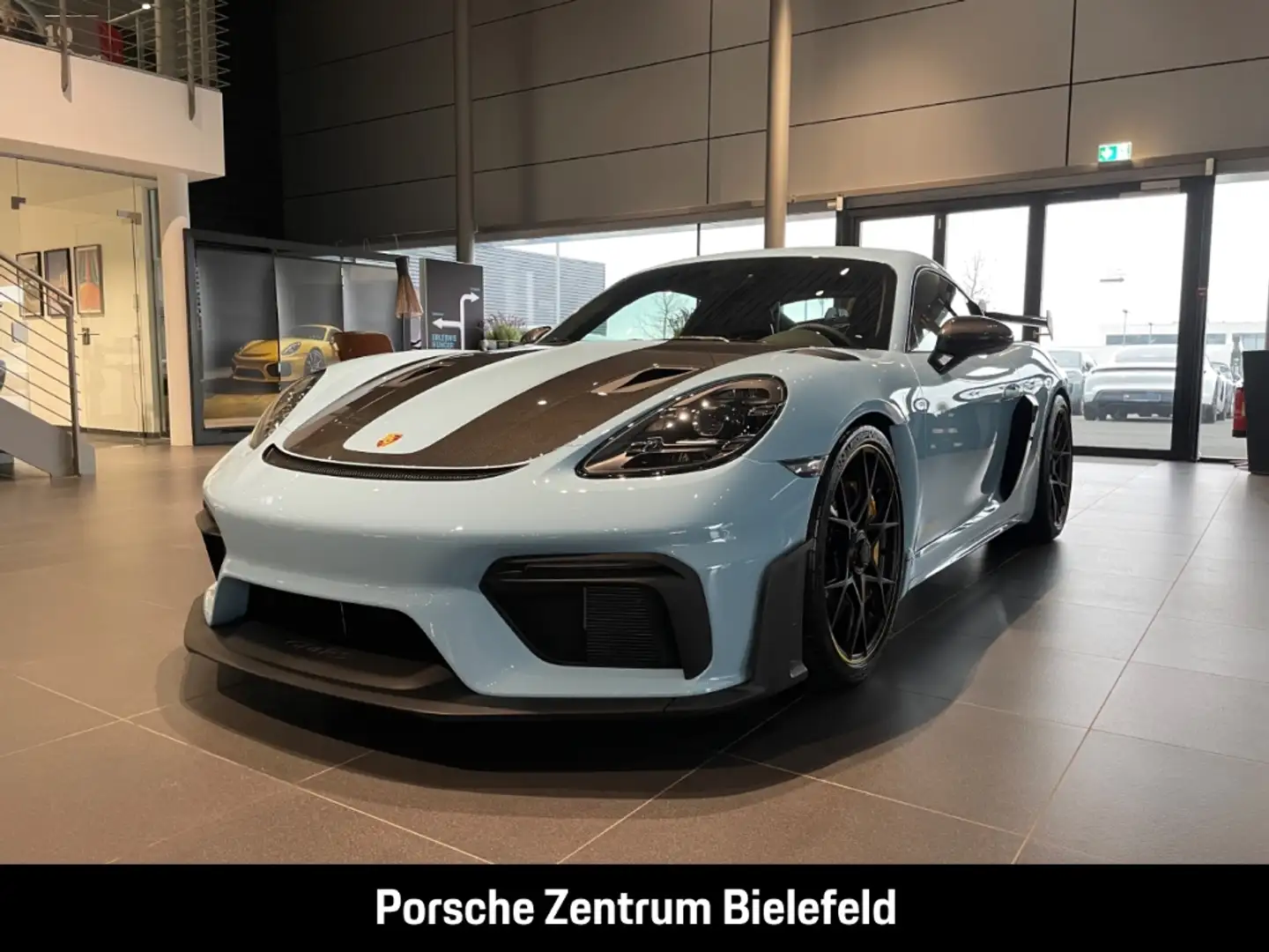Porsche Cayman 718 GT4 RS BOSE PCCB Sportabgasanlage LED Bleu - 1