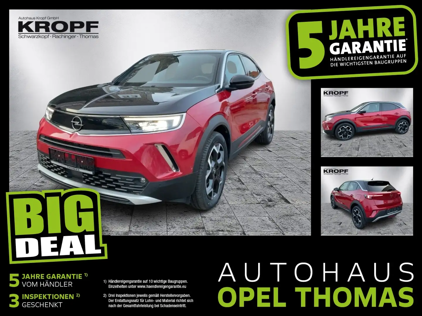 Opel Mokka 1.2 Turbo Ultimate ACC+Alcantara+LED+Navi Rot - 1