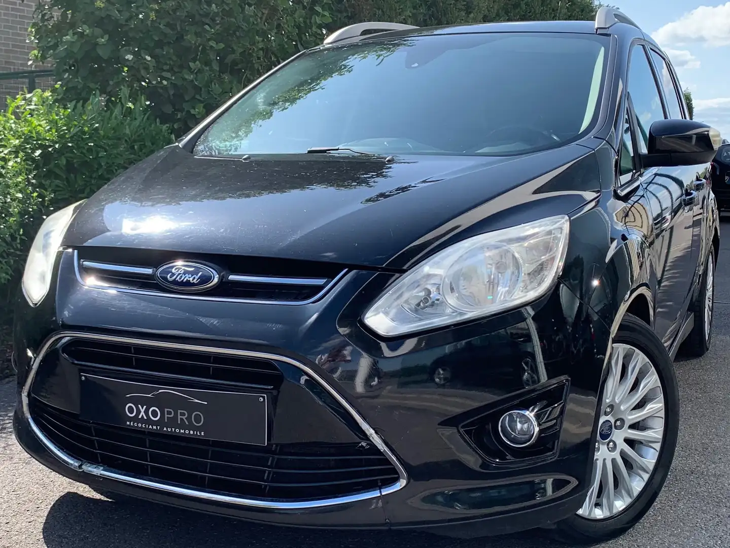 Ford Grand C-Max 2.0TDCI 163CV/ 7 Places / Boite Auto / Gps /Camera Zwart - 1