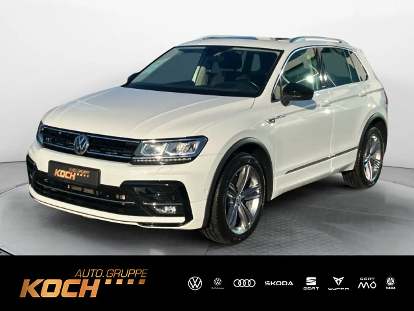 Volkswagen Tiguan 2,0TSI IQ-Drive R-Line 4M DSG Navi LED AH Weiß - 1