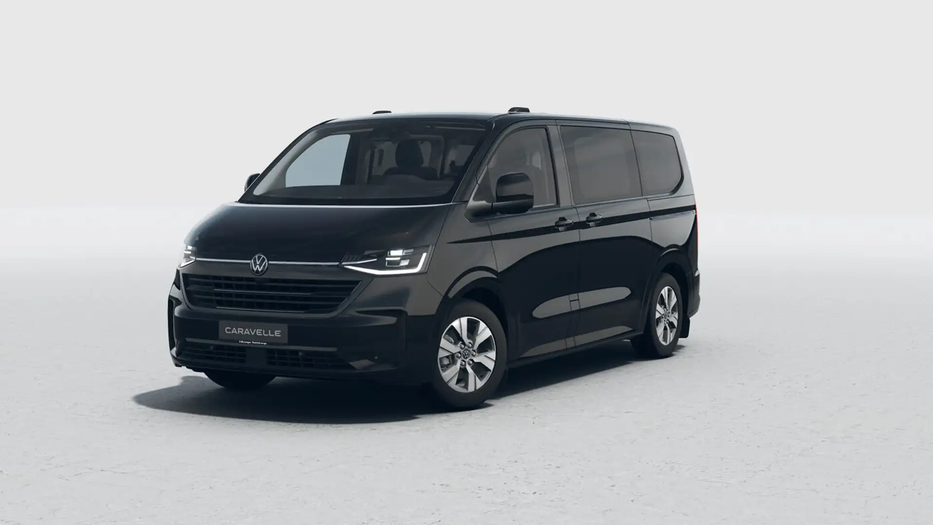 Volkswagen T7 Caravelle 2.0 TDI DSG 125KW 4MOTION Style|ACC|NAVI|IQ|AHK|PA Zwart - 1