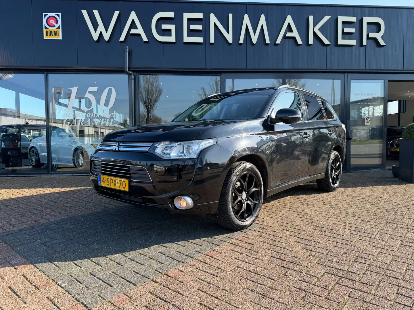 Mitsubishi Outlander 2.0 PHEV instyle Clima|Cruise|Leder|NAV Schwarz - 1