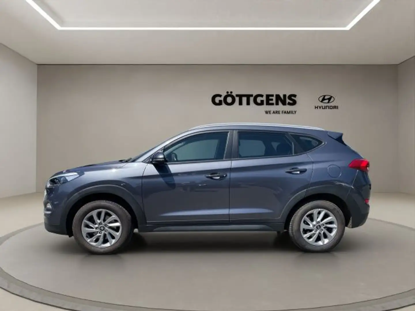 Hyundai TUCSON blue 1.6 GDi 2WD Trend AHK NAVI SITZH BT 17 Grijs - 2